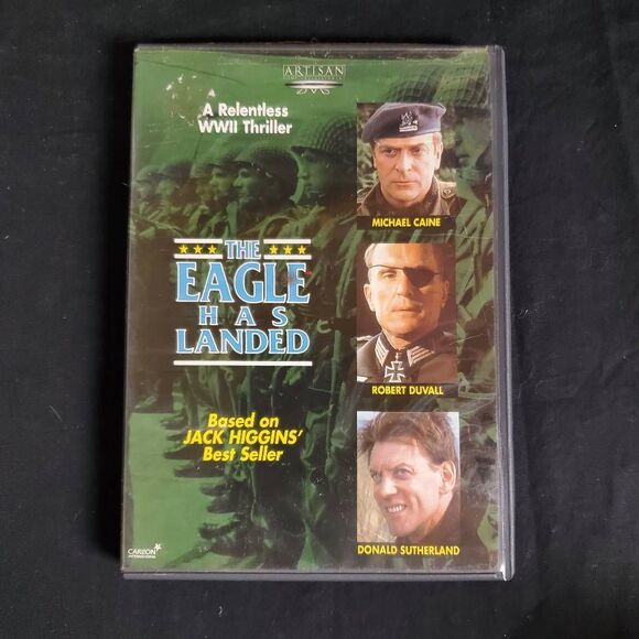 The Eagle Has Landed DVD Michael Caine WWII Thriller - Picture 1 of 3